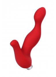 Красный силиконовый вибростимулятор простаты Proman - 12,5 см. - ToyFa - в Костроме купить с доставкой