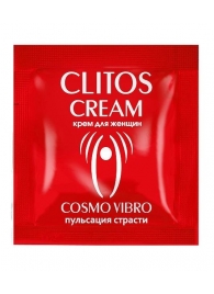 Пробник возбуждающего крема для женщин Clitos Cream - 1,5 гр. - Биоритм - купить с доставкой в Костроме