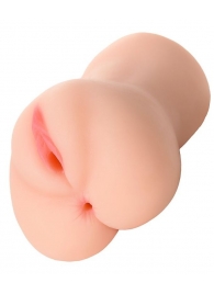 Телесный мастурбатор Hot 25 years old - вагина и анус - ToyFa - в Костроме купить с доставкой