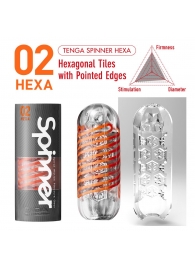 Мастурбатор SPINNER Hexa - Tenga - в Костроме купить с доставкой