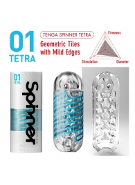 Мастурбатор SPINNER Tetra - Tenga - в Костроме купить с доставкой