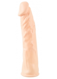 Телесная насадка-удлинитель Silicone Extension - 19 см. - Orion - в Костроме купить с доставкой