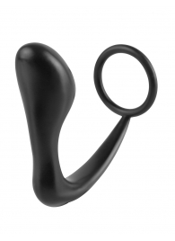 Эрекционное кольцо с анальной пробкой Ass-Gasm Cockring Plug - Pipedream - в Костроме купить с доставкой