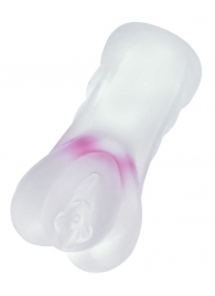 Прозрачный реалистичный мастурбатор Juicy Pussy Crystal Rose - ToyFa - в Костроме купить с доставкой