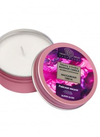 Массажная свеча  Райская вишня - БиоМед - купить с доставкой в Костроме