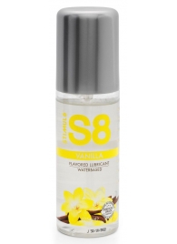 Лубрикант на водной основе Stimul8 Flavored Lube с ванильным ароматом - 125 мл. - Stimul8 - купить с доставкой в Костроме