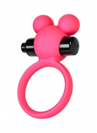 Розовое виброкольцо на пенис A-Toys - A-toys - в Костроме купить с доставкой