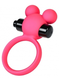 Розовое виброкольцо на пенис A-Toys - A-toys - в Костроме купить с доставкой