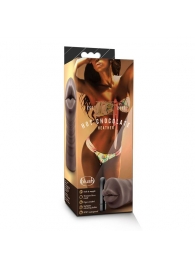 Коричневый мастурбатор-ротик Heather - Blush Novelties - в Костроме купить с доставкой