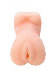 Телесный мастурбатор в виде женской фигурки - Toyfa Basic - в Костроме купить с доставкой