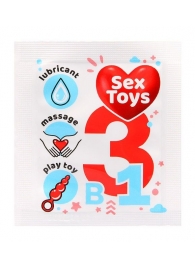 Гель-лубрикант на водной основе Sex Toys - 4 гр. - Биоритм - купить с доставкой в Костроме