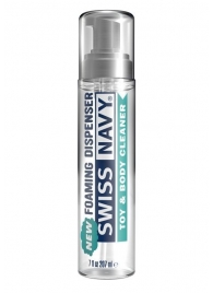 Очищающая пенка для игрушек и тела Swiss Navy Toy   Body Cleaner Foamer - 207 мл. - Swiss navy - купить с доставкой в Костроме