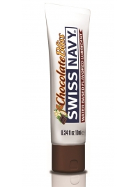 Лубрикант с ароматом шоколада Swiss Navy Chocolate Bliss Lube - 10 мл. - Swiss navy - купить с доставкой в Костроме