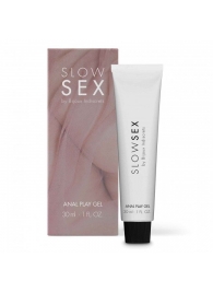 Лубрикант на водной основе Slow Sex Anal Play Gel - 30 мл. - Bijoux Indiscrets - купить с доставкой в Костроме