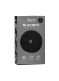 Черная веревка для бондажа Easytoys Bondage Rope - 5 м. - Easy toys - купить с доставкой в Костроме