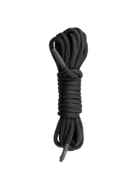 Черная веревка для бондажа Easytoys Bondage Rope - 5 м. - Easy toys - купить с доставкой в Костроме