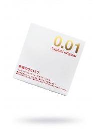 Супертонкий презерватив Sagami Original 0.01 - 1 шт. - Sagami - купить с доставкой в Костроме