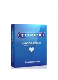 Гладкие презервативы Torex  Классические  - 3 шт. - Torex - купить с доставкой в Костроме