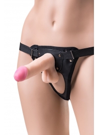 Телесный страпон на трусиках Realstick Hunter - 14,5 см. - ToyFa - купить с доставкой в Костроме