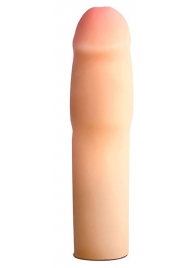 Телесная насадка-удлинитель на пенис PERFORMANCE 1.5INCH COCK XTENDER - 16 см. - Blush Novelties - в Костроме купить с доставкой