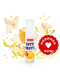 Гель-смазка Tutti-frutti со вкусом сочной дыни - 30 гр. - Биоритм - купить с доставкой в Костроме