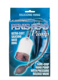Помпа на головку фаллоса Penis Head Pump - Seven Creations - в Костроме купить с доставкой