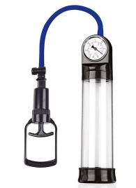 Прозрачная вакуумная помпа Sex Expert с манометром - Sex Expert - в Костроме купить с доставкой