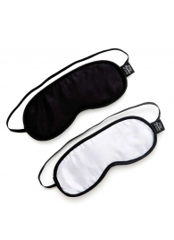Набор из двух масок на глаза Soft Blindfold Twin Pack - Fifty Shades of Grey - купить с доставкой в Костроме