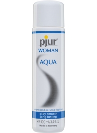 Лубрикант на водной основе pjur WOMAN Aqua - 100 мл. - Pjur - купить с доставкой в Костроме