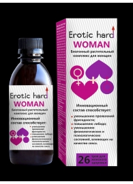 Женский биогенный концентрат для повышения либидо Erotic hard Woman - 250 мл. - Erotic Hard - купить с доставкой в Костроме