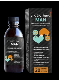 Мужской биогенный концентрат для усиления эрекции Erotic hard Man - 250 мл. - Erotic Hard - купить с доставкой в Костроме