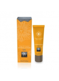 Возбуждающий интимный гель STIMULATION GEL Ginger   Cinnamon - 30 мл. - Shiatsu - купить с доставкой в Костроме