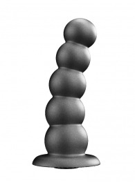 Черная насадка-плаг на харнесс PLATINUM 9 - 24 см. - LOVETOY (А-Полимер) - купить с доставкой в Костроме