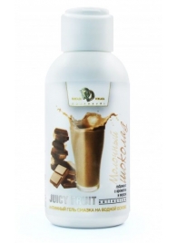 Интимный гель-смазка JUICY FRUIT с ароматом молочного шоколада - 100 мл. - БиоМед - купить с доставкой в Костроме