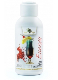 Интимный гель-смазка JUICY FRUIT с ароматом энергетика - 100 мл. - БиоМед - купить с доставкой в Костроме