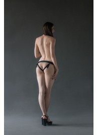 Черные трусики Better с анальной насадкой - 8 см. - Lola Games - купить с доставкой в Костроме