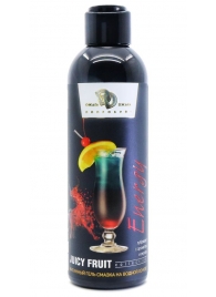 Интимный гель-смазка JUICY FRUIT с ароматом энергетика - 200 мл. - БиоМед - купить с доставкой в Костроме