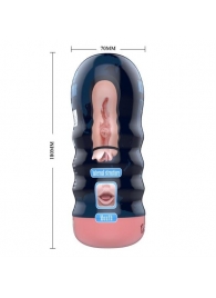 Мастурбатор-ротик Vacuum Cup Masturbator - Baile - в Костроме купить с доставкой