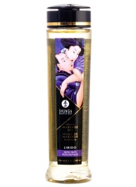 Массажное масло Libido Exotic Fruits с ароматом экзотических фруктов - 240 мл. - Shunga - купить с доставкой в Костроме