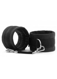 Черные наручники My rules на сцепке - БДСМ Арсенал - купить с доставкой в Костроме