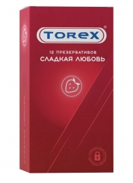 Презервативы Torex  Сладкая любовь  с ароматом клубники - 12 шт. - Torex - купить с доставкой в Костроме