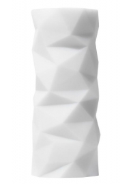 Белый 3D мастурбатор POLYGON - Tenga - в Костроме купить с доставкой