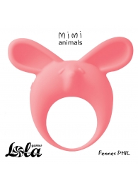 Оранжевое эрекционное кольцо Fennec Phil - Lola Games - в Костроме купить с доставкой
