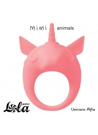 Оранжевое эрекционное кольцо Unicorn Alfie - Lola Games - в Костроме купить с доставкой