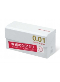 Супер тонкие презервативы Sagami Original 0.01 - 10 шт. - Sagami - купить с доставкой в Костроме