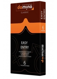 Презервативы с увеличенным количеством смазки DOMINO Easy Entry - 6 шт. - Domino - купить с доставкой в Костроме