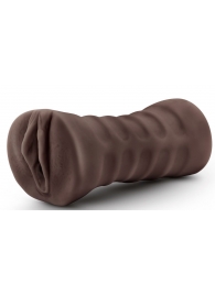Коричневый мастурбатор-вагина Hot Chocolate Brianna - Blush Novelties - в Костроме купить с доставкой