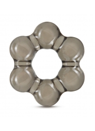 Дымчатое эрекционное кольцо Stay Hard Thick Bead Cock Ring - Blush Novelties - в Костроме купить с доставкой