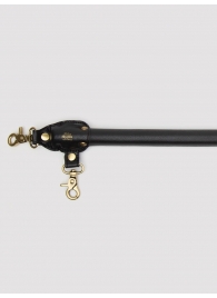 Черная распорка для ног Bound to You Faux Leather Spreader Bar - 50,8 см. - Fifty Shades of Grey - купить с доставкой в Костроме
