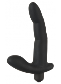 Черный вибромассажер простаты Naughty Finger Prostate Vibe - 13,8 см. - Orion - в Костроме купить с доставкой